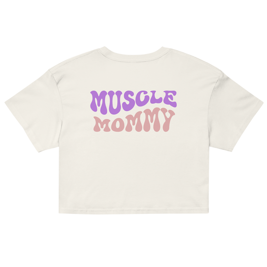 "Muscle Mommy" Crop Top